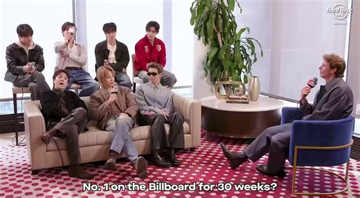 Every time I see this video, I'm more resolute in my observation that his 33-week run on Billboard hot100 was an off-limits subject, and you can't tell me otherwise.