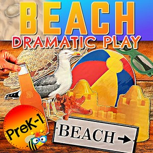 Beach Dramatic Play Preschool Beach Theme Ocean Play Activities