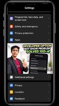 How to Enable Developer Options on Android (Fix Not Showing Issue) #devtips #shotrs
