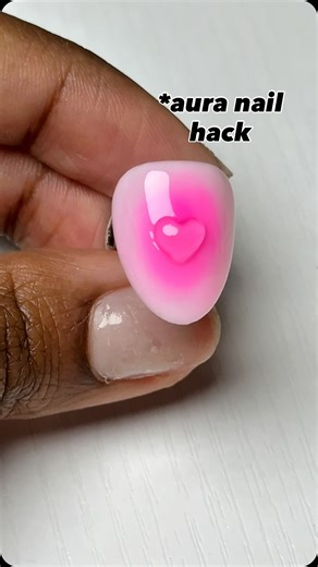 Asia 𓍼ོ on Instagram: "Recreating pink AURA nails I saved on @pinterest 💖 Valentines nail tutorial using @gaoy_official_ #auranails #nailtech #nailinspo #nailtutorial #diynails Valentine’s Day nail inspo | aura nails without and airbrush | beginner nail art"