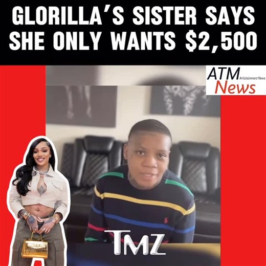 Artistainment News on Instagram: "#Glorilla’s sister, #VictoriaWoods, aka "Scar Face," hopped on @tmz_tv to discuss her claims that the rapper does nothing for their family. While we may have thought that she needed an amount in the six figures, Scar Face said she really only wants $2,500."