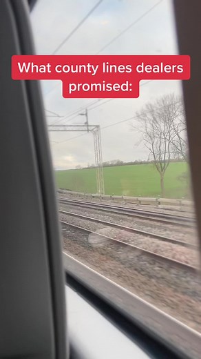 The reality of county lines. Don’t take the bait. #CountyLines #countyline