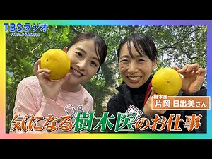 【TBS】TBSラジオPodcast『SDGsジャンクション〜地球を笑顔にするラジオ～』樹木医の片岡日出美が日比麻音子アナと語る！