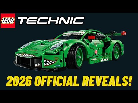 See Every LEGO Technic Set Revealed for 2026!
