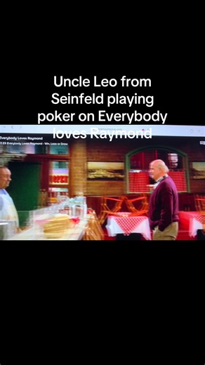 #uncleleo #seinfeld #everybodylovesraymond #poker #cards