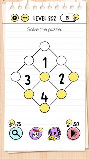 Brain test 🧠 level 202 #games #braintestsolution #allgamesbraintest4