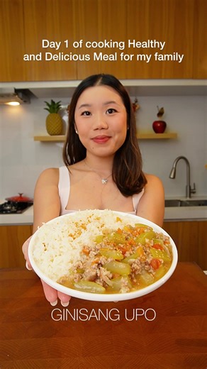4.4K views · 603 reactions | Love this recipe so much. I can literally eat this everyday. GINISANG UPO Ingredients: - Garlic, Onion - Ground Pork - (2) Tomatoes - Upo - 1 cup water - Season with: salt, pepper, fish sauce, oyster sauce Enjoy!! #CathCreations #ulamideas #healthyrecipes #easyrecipe #healthyfood | Cath Chen | Facebook