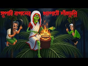 সুপারি বাগানের শাকচুন্নি । Supari Baganer Sakchunni । Bengali Horror Cartoon