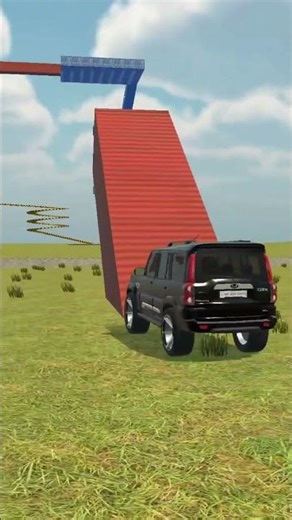 Mike car short #4 scorpio crash 💥 #indianvechilesimulator3d #viral