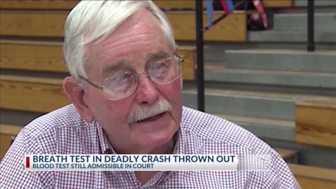 Judge tosses breath test, but rules blood test admissible in DUI murder case