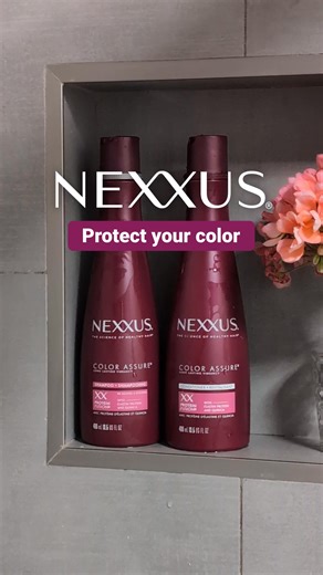 Creamy textures. Gentle cleanse. Color Assure protects your shade while flooding strands with moisture. | Nexxus | Facebook