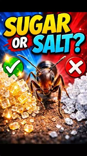 We Tested Sugar vs Salt on Ants — What Happened?