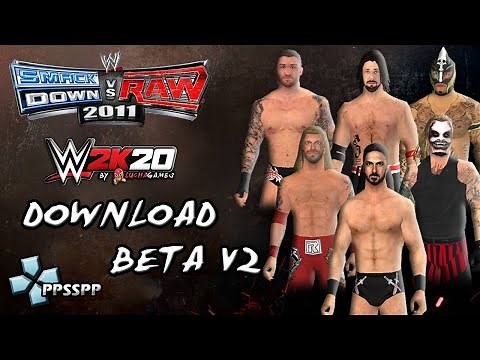 WWE 2K20 By Lucha Games Beta v2 Download | SvR 2011 PSP Mod