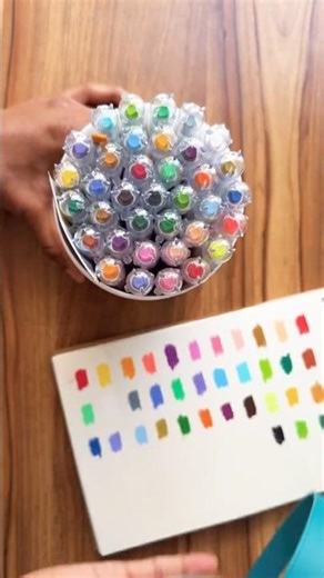 Unboxing the prettiest crayons I’ve ever seen 😋🖍️