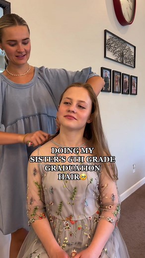 6th Grade Graduation Hairstyle Tutorial