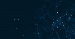 Technology Network Background.