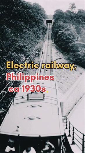 Electric railway, Philippines c1930s #electricvehicle #electricrailways #Philippines #reelsfypシ #history | FACTSZERO