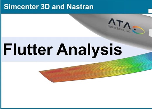 Understanding Aircraft Flutter and Predicting It with Simcenter 3D and Nastran