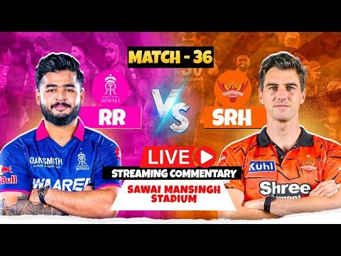 Live: RR vs SRH, Live Commentary | IPL 2026 | Cricket Live Match Score
