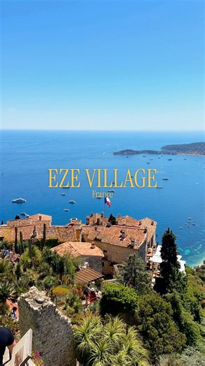 Imagine living here Eze village, French Riviera #frenchriviera #luxurytravel #summer #cotedazur