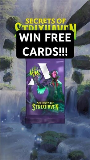 Win Free MTG Strixhaven Booster Boxes!!!