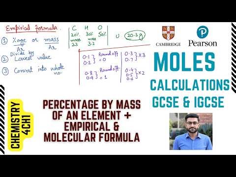 Empirical & Molecular Formula Made Easy 🔥 | Percentage Composition Chemistry | GCSE / IGCSE