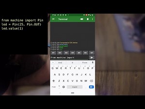 Using a Raspberry Pi Pico on an Android phone