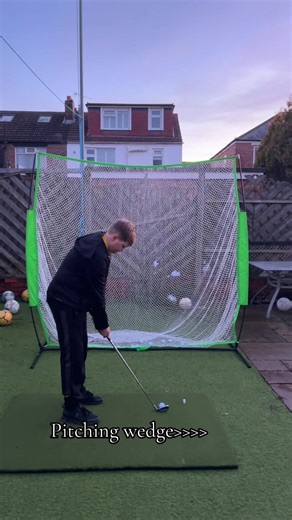 #golf #pwedge #golfnet #fyp #cleanshots