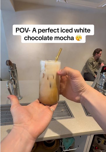 Perfect Iced White Chocolate Mocha POV