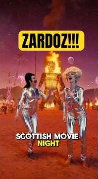 Scottish Movie Night Zardoz Edition #zardoz #scottishcomedy