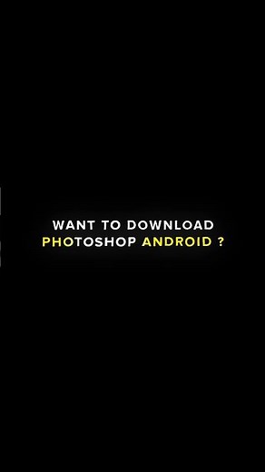 How To Download Photoshop on Android 🔥