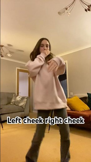 Left cheek right cheek #dance #viral #blowup #trending