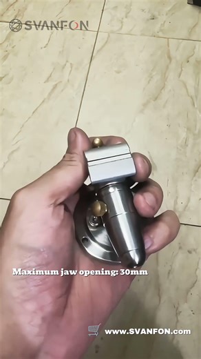 1.2'' Mini Swivel Bench Vise - 304 Stainless, 360° Rotatable, Precise Clamping for Crafts