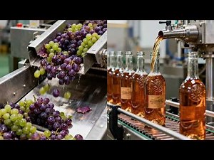 🍇 The Secret Life of Wine: Complete Modern Winery Process | Harvest to Shipping