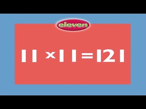 11 Times Tables LEARN Multiplication Rap with Tests & Answers that's so much FUN!