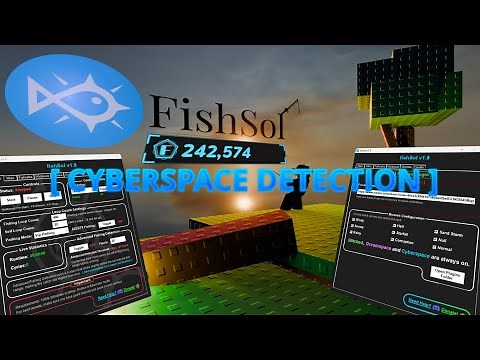 The BEST Fishing Macro In Sols RNG [CYBERSPACE DETECTION] | FishSol v1.9 Official Guide