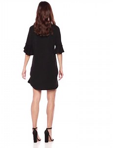 Watch Max Studio Women's Heather Jersey Dress, Black, M on Amazon Live