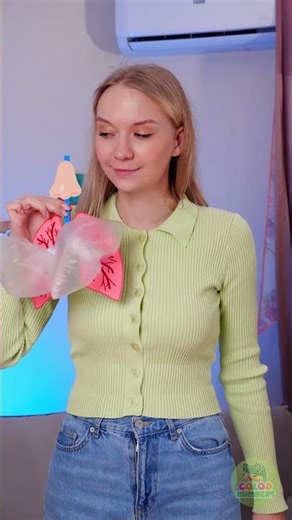 🎈 Watch These Colorful Balloons Inflate & Deflate! 🫁✨ #Shorts #FunScience