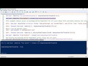 Microsoft 365 Tip: Verwalten des Remote PowerShell Zugriffs in Exchange Online