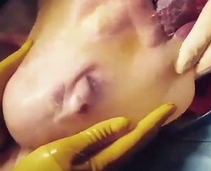 Incredible video shows the moment a baby is born while still INSIDE the amniotic sac