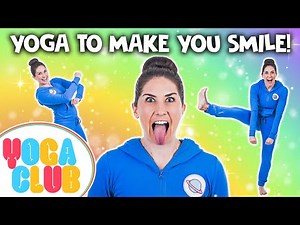 Yoga To Make You Smile 😁 Yoga Club (Week 31) | Cosmic Kids