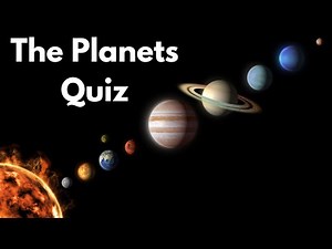 The Planet Quiz: Test Your Solar System Knowledge! || Educational video