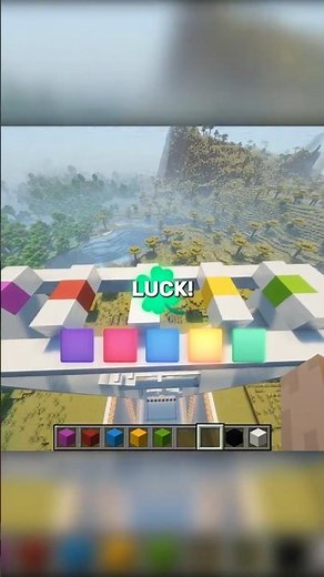 Pick a Color… Only ONE Wins 🎯| Minecraft Block Race #minecraft #minecraftshorts