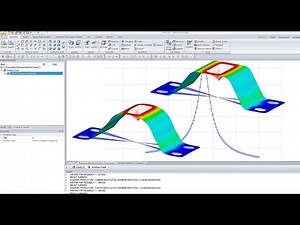 FEA Webinar Dynamic analysis with damping effect with midas NFX