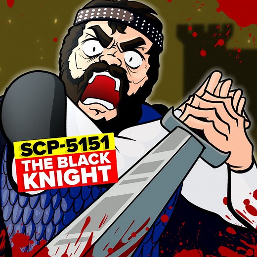 SCP 5151 is a Keter Class anomaly also known as The Black Knight. SCP-5151 is a male humanoid covered in a chain mail hauberk of Polish origin from the medieval era with a laurel wreath2 around its head. SCP5151 does not require rest, food, or water for survival, although it consumes food and beverages for pleasure. When SCP 5151 deems a subject dishonorable, SCP-5151 will stab through the subject's aorta with its longsword, and then proceed to anomalously drain the victim's blood from their bod