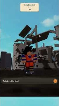 Vibecoder Dragon Ball sur Roblox 🔥 #robloxstudio #roblox #shorts #robloxdev
