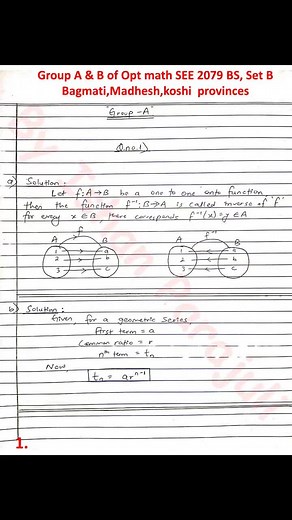 2079 BS SEE Set B Group A and B Exam Preparation Tips