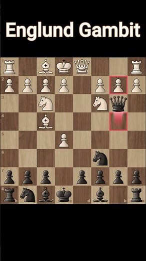 How to play Englund Gambit