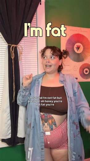 Bear Post on Instagram: "Fat is not a bad word. It’s just an adjective! It’s also not synonymous with ugly or exclusive. I am fat AND beautiful Fat AND sexy Fat AND cool Let’s take the negativity out of the word! #selflovejourney #bodypositive #fatandhappy"