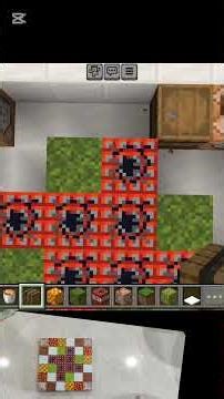 Copying the real-life pattern in Minecraft #randomshorts